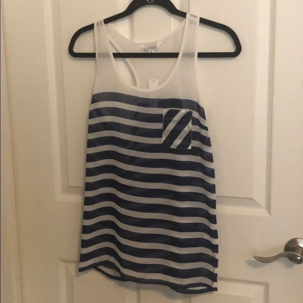 Two Charming Charlie Tank Top Blouses NWT